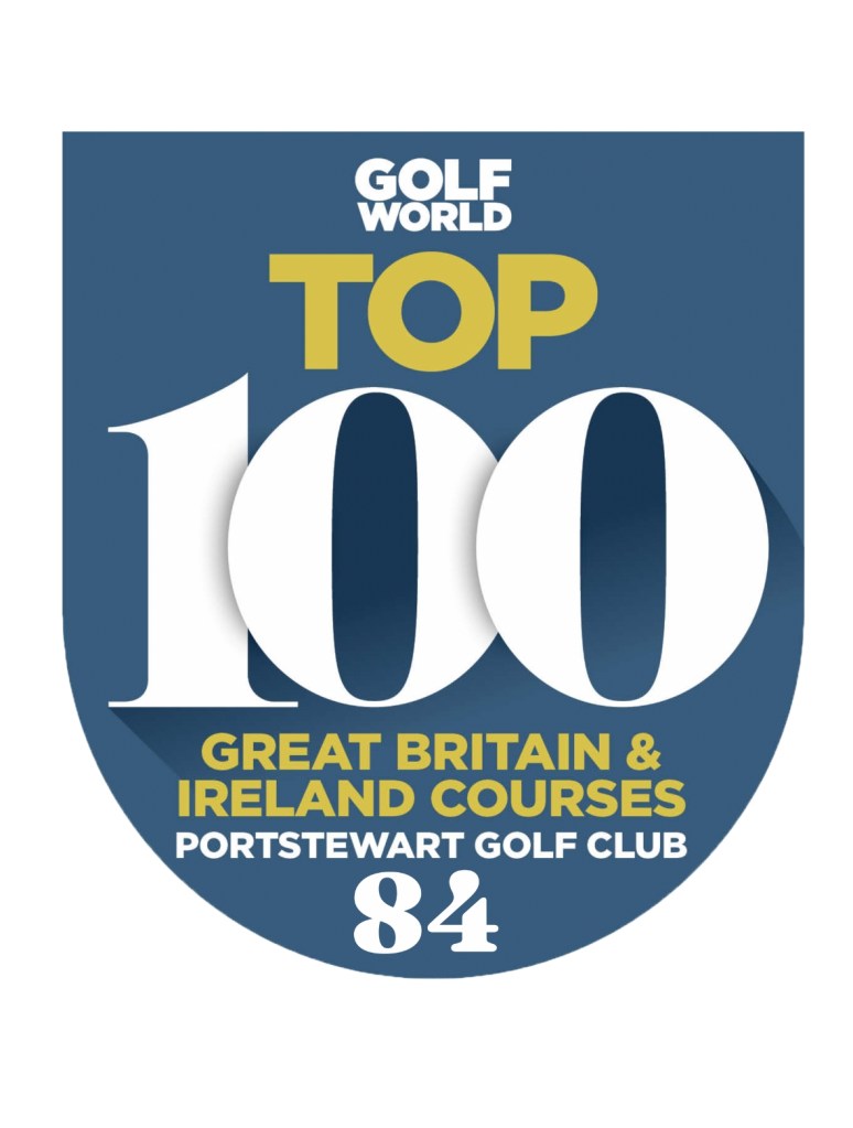 Golf World ranked top 100 Great Britain and Ireland Courses for Portstewart Golf Club 84